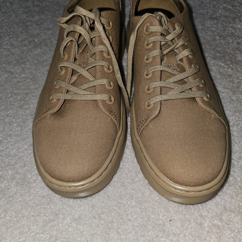 Dr. Martens Unisex Dante Tan Canvas Sneakers